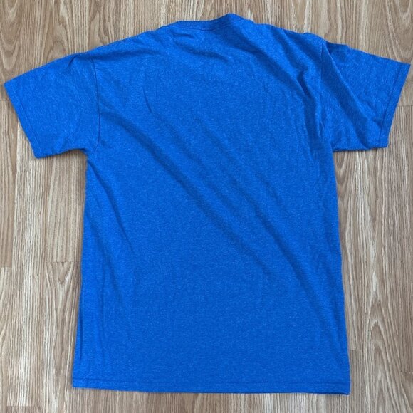 Toy Story 4 Shirt Buzz to the Rescue Med Mens Disney Pixar Blue Graphic T-Shirt - Picture 4 of 5